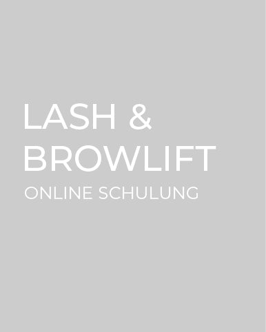 Translation missing: en.Lash &amp; Browlift Online Schulung