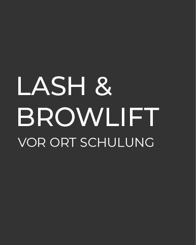 Lash & Browlift Schulung
